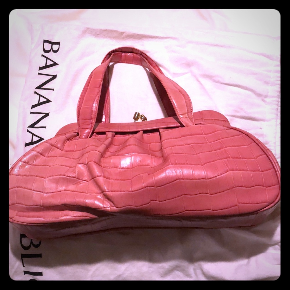 Banana republic leather handbag!